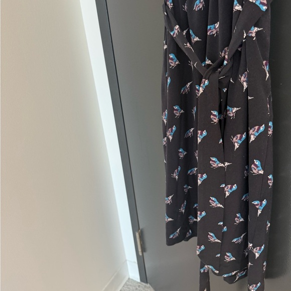 Karen Walker HI THERE (Anthropologie) size 6 EUC Dress with Blue Floral Design - Picture 8 of 14